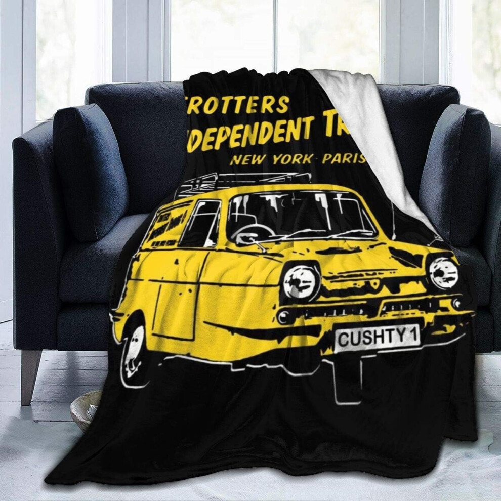 (125CM X 100CM) Only Fools And Horses Cushty Fleece Flannel Throw Blanket Lightweight Ultra-Soft Warm Bed Blanket Fit Sofa Suitable