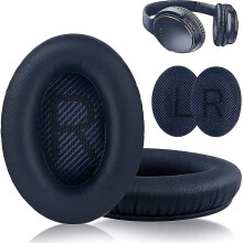 (Dark Blue) Replacement Earpads Cushion For Bose Qc35/25/15 Headphones Soft Ear Pads