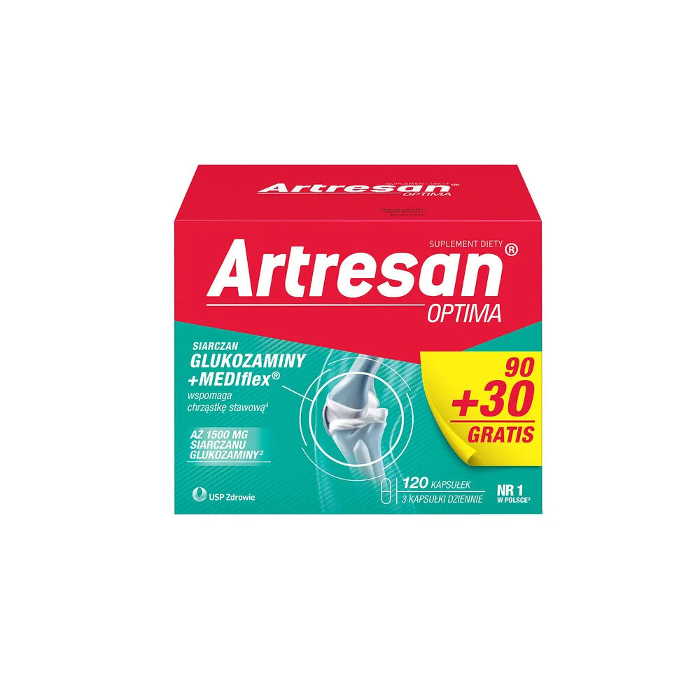 Artresan optima 90 capsules + 30  gratis  UK seller - fast delivery