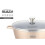 Professional Non stick Die-Cast Cookware Set ,Champagne induction 2