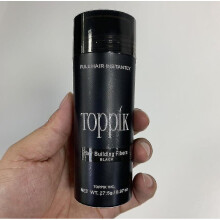 (black) 2 Pack Toppik Hair Building Fibers Dark Brown 27.5 G / 0.97 Oz Hair Care