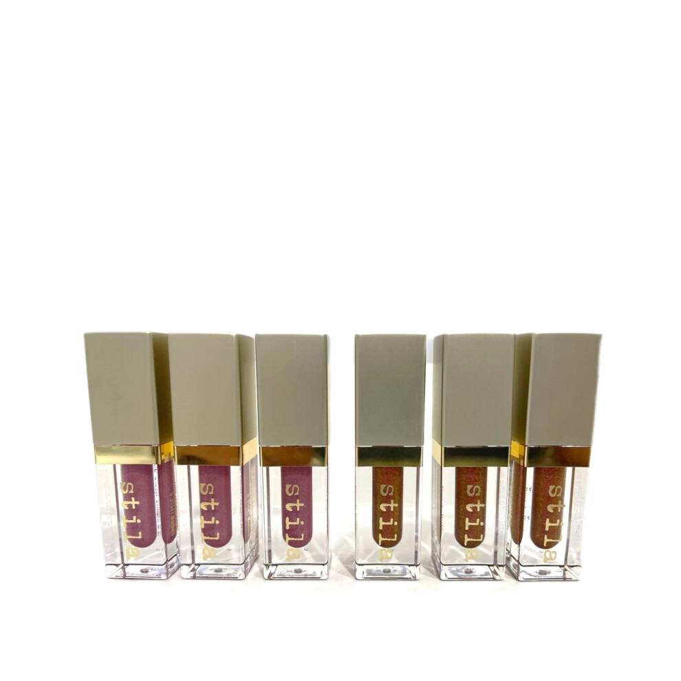 Stila Beauty Boss Lip Gloss 3 Synergy & 3 Elevator Pitch 1.5 OZ Value Pack