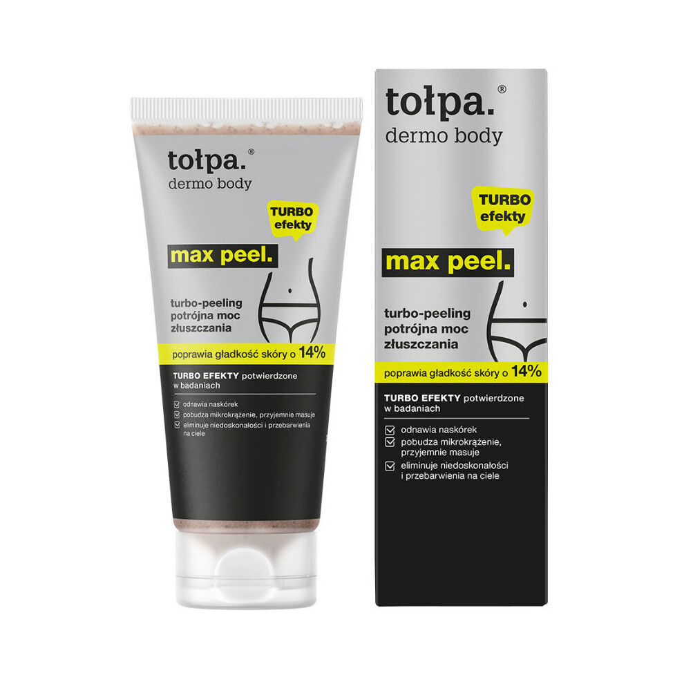 Tolpa dermo body max peel peeling potrÃ³jna moc zÅuszczania, 200 ml