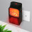 900W Plug In Wall Heater Mini Electric Fan Space Warmer με τηλεχειριστήριο 9
