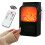 900W Plug In Wall Heater Mini Electric Fan Space Warmer με τηλεχειριστήριο 3