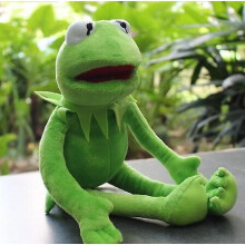 40cm Plush Kermit the Frog Sesame Street Frog Muppet Show Toy Birthday Christmas Plush Doll Kids