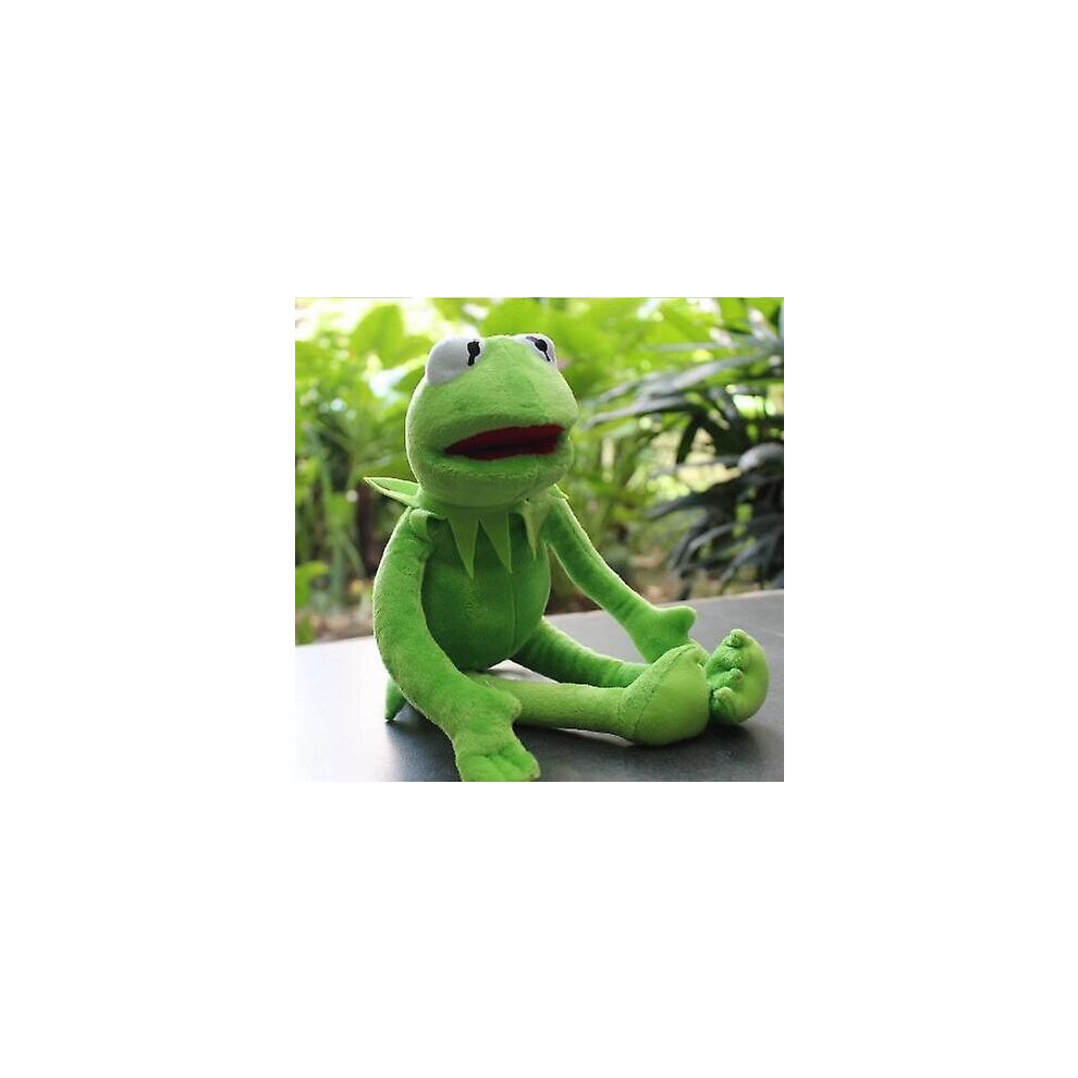 40cm Plush Kermit the Frog Sesame Street Frog Muppet Show Toy Birthday Christmas Plush Doll Kids