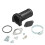 (Black) 50MM EGR Delete Kit Replacement Pipe For VW1.9 TDI 1