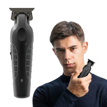 Kemei km-2299 men's cordless hair clipper usb rechargeable electric hair clipper zero gap trimmer electric hair cutting machine