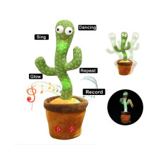 Singing and Dancing Cactus Plush Toy
