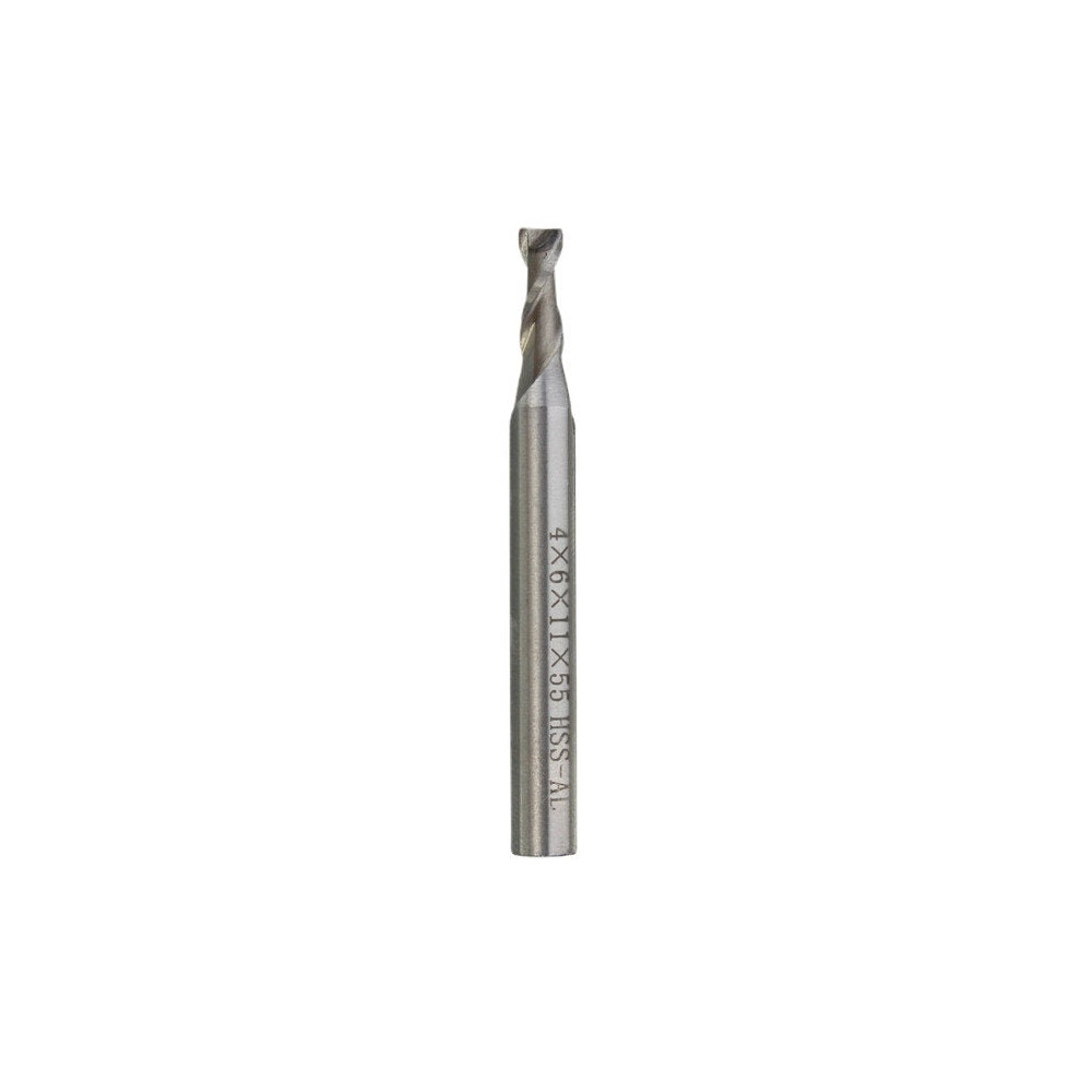 (4X6x11x55mm) 2 Flute Hss End Mill Cutter Dril Bit Engraving Bit Cnc Straight Shank Router Bit 1138392183496