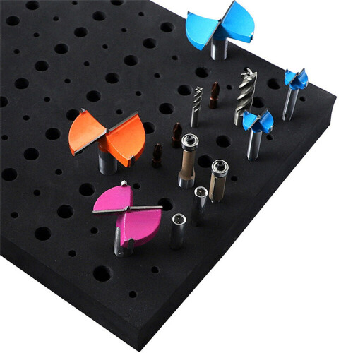 110 Holes EVA Router Bit Tray Drill Bit Milling Cutter Storage Box Organize Storage Boxes 2