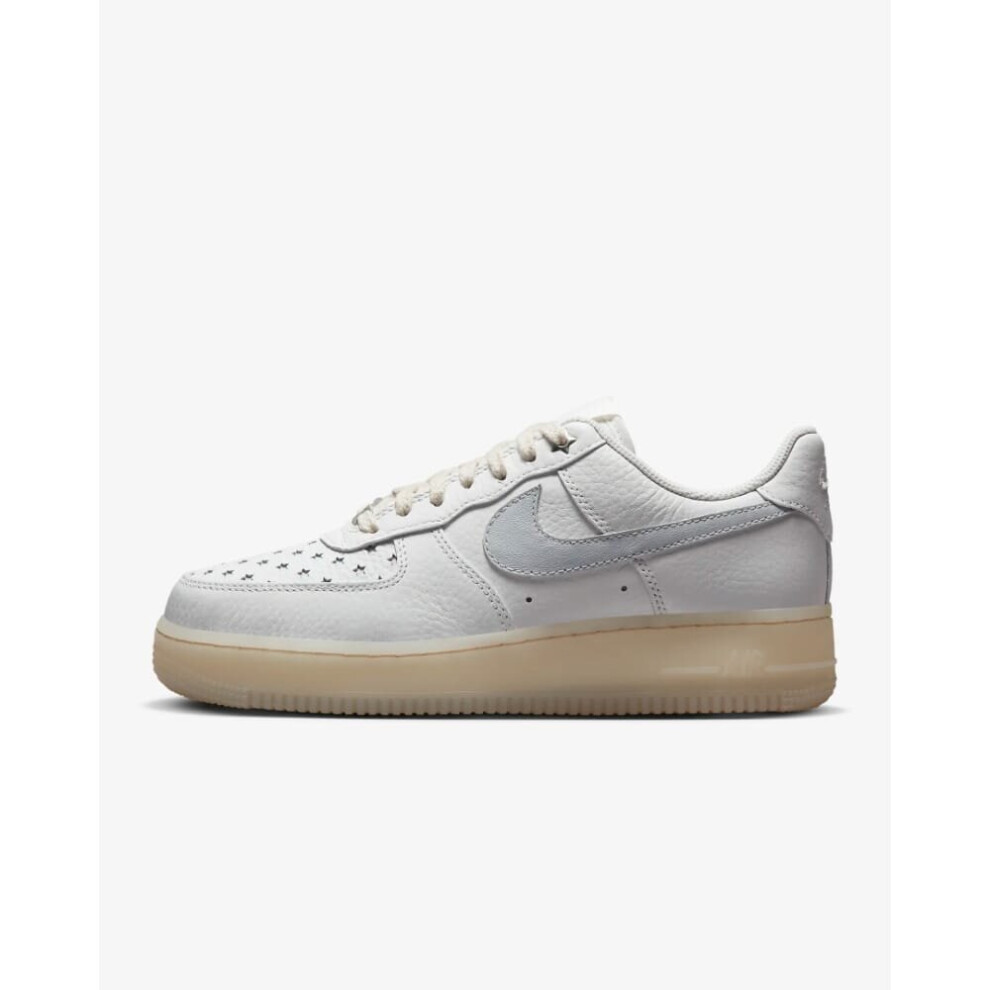 (3.5) Nike Air Force 1 '07 Summit White/Pure Platinum FD0793-100 Women's