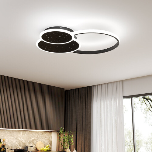 Living And Home (3 Head) LED Round Ceiling Light in White Light 1