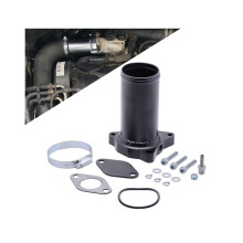 (Black) 63mm EGR Delete Kit Fit For VW 1.9 TDI 130/160 BHP