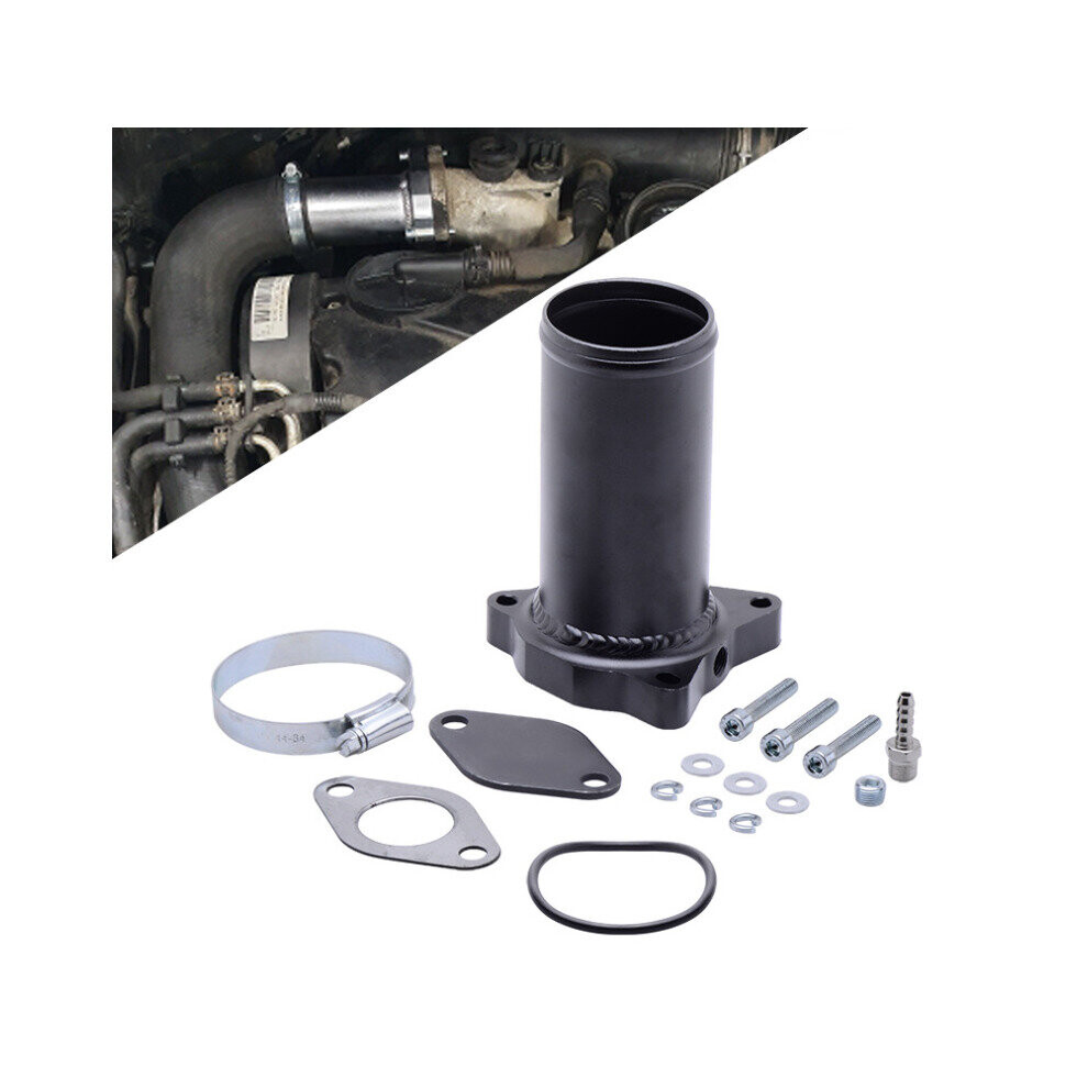 (Black) 63Mm Egr Delete Kit Fit For Vw 1.9 Tdi 130/160 Bhp Black 4754135880254