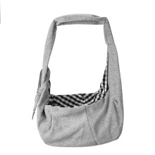 (Gray) Slings Dog Carrier Comfort Shoulder Bag Outdoor Mesh Sling Handbag Pet Travel Cats Tote Breathable Puppy Front Dog Bag
