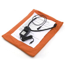 (Coffee) Electric Waterproof Pet Heat Heated Heating Pad Mat Blankets Bed Dog Cat