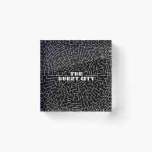 Acrylic Block The Burnt City - The Punchdrunk Labyrinth Cube Art Prints Gifts 6 x 6 inch