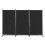6FT Folding 3 Panels Room Divider Freestanding Wall Privacy Screen Protector 7