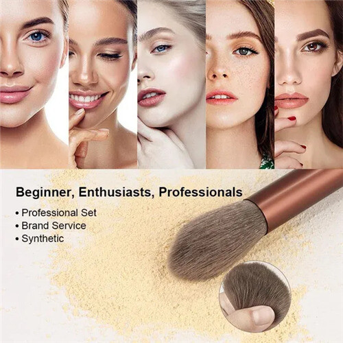 (Yellow) 13PCS Makeup Brushes Set Beauty Soft Makeup Tool 2