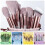 (Yellow) 13PCS Makeup Brushes Set Beauty Soft Makeup Tool 1