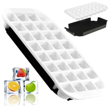 GEEZY Silicone Ice Cube Trays Ice Cube Mould Freezer Easy Release BPA Free 32 Cubes