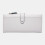 (Brown) Women 21 Card Slots Solid Long Wallet Purse Phone Bag 19