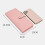 (Brown) Women 21 Card Slots Solid Long Wallet Purse Phone Bag 5