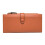 (Brown) Women 21 Card Slots Solid Long Wallet Purse Phone Bag 15