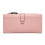 (Brown) Women 21 Card Slots Solid Long Wallet Purse Phone Bag 2