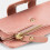(Black) Women 10 Card Slots Solid Short Wallet Purse 4