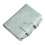 (Black) Women 10 Card Slots Solid Short Wallet Purse 9