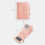 (Black) Women 10 Card Slots Solid Short Wallet Purse 5