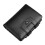 (Black) Women 10 Card Slots Solid Short Wallet Purse 2