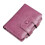 (Black) Women 10 Card Slots Solid Short Wallet Purse 8