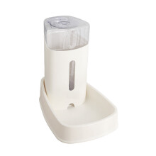 (White) Pet Automatic Water Dispenser Dog Cat Water Feeder Pet Supplies Automatic Water Refiller Cat Dog Drinking Bowl