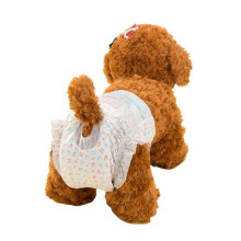 (M) 10Pcs/Pack Disposable Pet Nappies Diapers Absorption Physiological Pants Underwear Pet Pants For Dog Cat