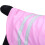(Blue, S) PU Leather Night Safe Reflective Effect Waterproof Pet Rain Coat 5