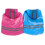 (Blue, S) PU Leather Night Safe Reflective Effect Waterproof Pet Rain Coat 2