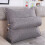 Triangle Wedge Cushion Backrest Sofa Bed Couch Seat Rest Pad Waist Support with Adjustable Headrest for Home Office 8