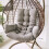 Swing Chair Cushion Pillow Mat Hanging Hammock Back Pad Home Decor 4