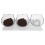 (Transparent) Cat Elevated Bowl with Raised Stand & Three Feeders 7