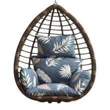 (#5) Swing Seat Cushion Hanging Basket Cushion Egg Hammock Outdoor Garden Terrace