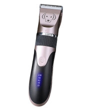 (Pink, Type B) Professional Pet Cat Dog Clipper Grooming Electric Type-C Rechargeable Trimmer
