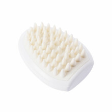 (Oval) Pet Dog Silicone Comb Hair Removal Brush Smooth Surface Easy Cleaning