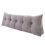 (Dark Blue) Sofa Back Cushion Bed Couch Seat Rest Pad Waist Support Backrest Triangular Wedge Pillow 5