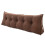 (Dark Blue) Sofa Back Cushion Bed Couch Seat Rest Pad Waist Support Backrest Triangular Wedge Pillow 3