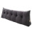 (Dark Blue) Sofa Back Cushion Bed Couch Seat Rest Pad Waist Support Backrest Triangular Wedge Pillow 4