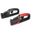 (Black) 3 Stages Cutter Sharpener Kitchen Sharpening Stone Tungsten Steel Blade Grinder Tools Kit 2